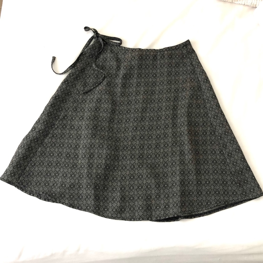 The Limited Tie Wrap Skirt